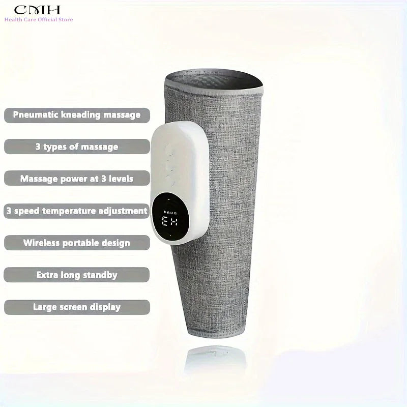 CMH Electric Leg Massager with 3 Modes - Air bag Compression for Calf Muscle Relax & Blood Circulation Boost women gifts
