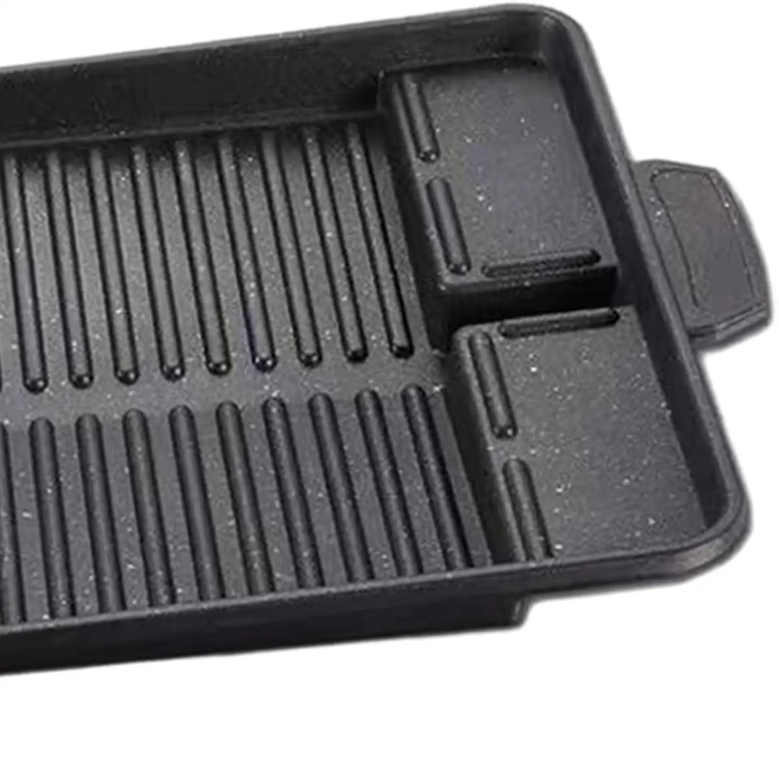 Nonstick Barbecue Plate Aluminium Alloy Grilling Pan with Handles for Kitchen Stovetop Grill Kitchen Cooking Tool