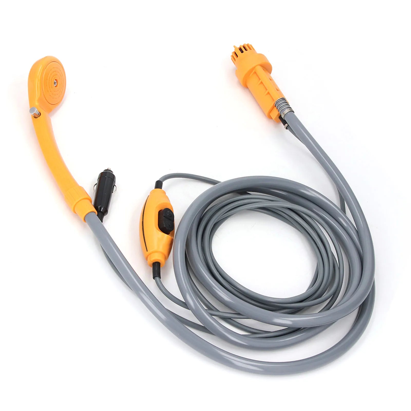 Car Plug Shower Kit 36W Portable Electric Vehicle Mounted Shower Kit for Outdoor Camping Car Washing Irrigation