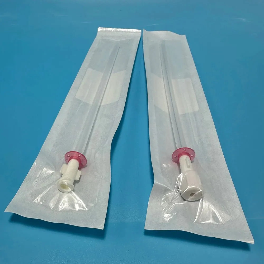 5Pcs Cat Catheter with Stylet 3Fr End Hole 4Fr Side Holes Veterinary Urinary Cat Catheters Pet Care Room