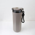 Vacuum Insulated Coffee Travle Mug Stainless Steel Thermo Bottle Cup Thermal Tumbler With Carrying Ring Flask for Hot Cold Drink