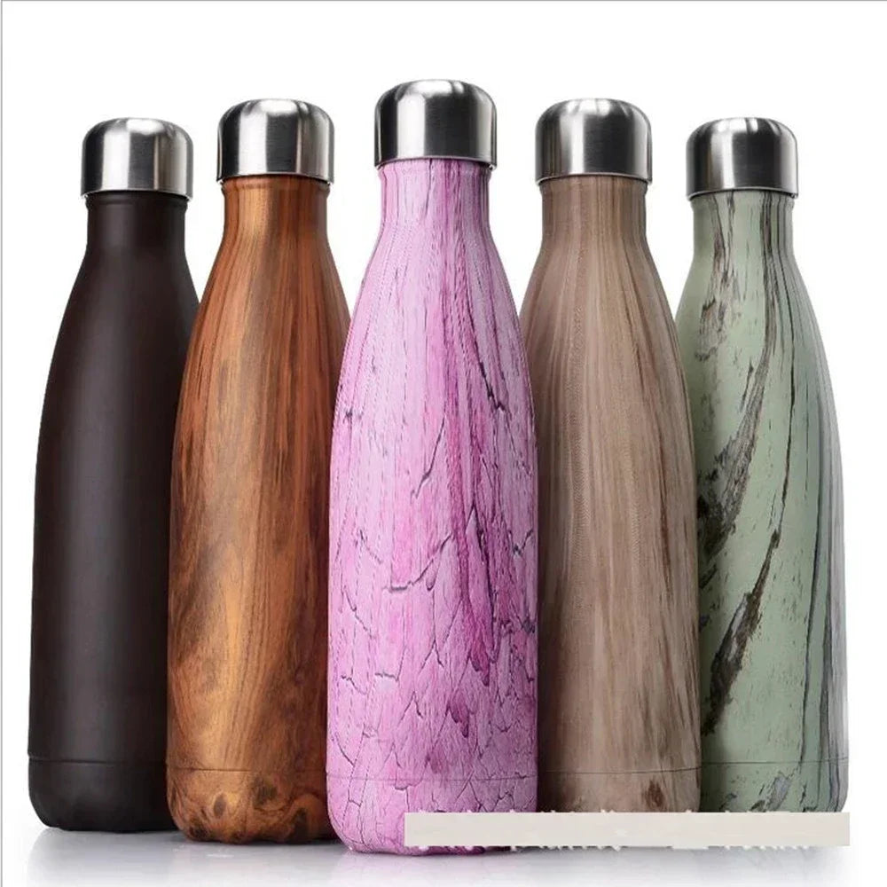 500/1000ml Double-Wall Insulated Vacuum Flask Stainless Steel Thermos Water Bottle Cola Water Beer for Sport Bottle