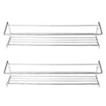 Iron Shelf Wall Mounted Organiser Kitchen Home Spice Storage Rack Bathroom Storage Drainage Rack Bathroom Kitchen Accessories