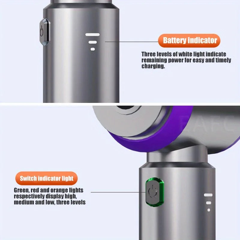 Portable Handheld Vacuum 30000Pa Cordless Car Vacuum Cleaner With Brushless Motor 4 In 1 For Keyboard, Home, Pet And Car
