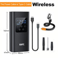 150psi Wireless/Wired Portable Tire Inflator Car Tire Inflator Pump With Digital Display Electric Inflator Mini Bicycle Air Pump