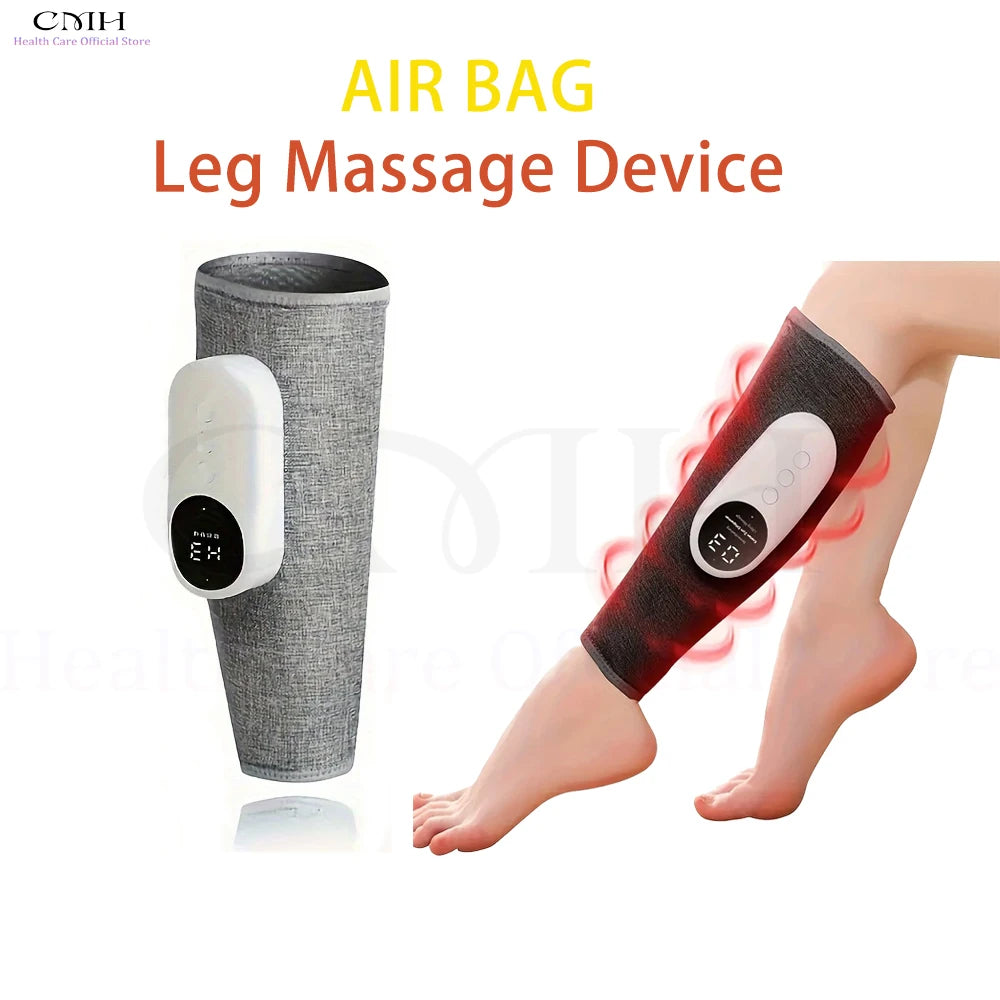 CMH Electric Leg Massager with 3 Modes - Air bag Compression for Calf Muscle Relax & Blood Circulation Boost women gifts