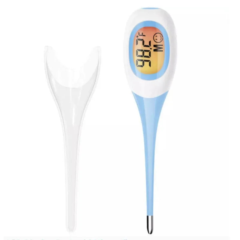 Digital Pet Thermometer | 8-Second Fast Read | Oral & Armpit Dual Modes | LED Display | Accurate Fever Alert | Temperature Tool