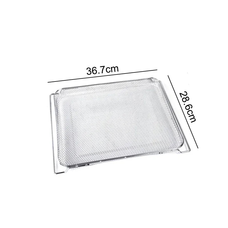 304 Stainless Steel Air Fryer Replacement Roasting Basket Baking Net for Ninja Foodi SP100/SP101B1/SP300/DT200 Oven Accessories
