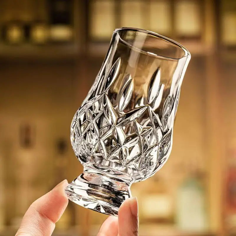 High-end Whisky Fragrant Cup, Household Girls Tasting Glass, Light Luxury High-end Crystal Glassware Foreign Wine Drinkware