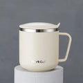 400ML Leak Proof Drinking Cup Stainless Steel Coffee Cup With Lid Drinkware Double Wall Water Bottle Thermal Cup Milk Coffee Mug