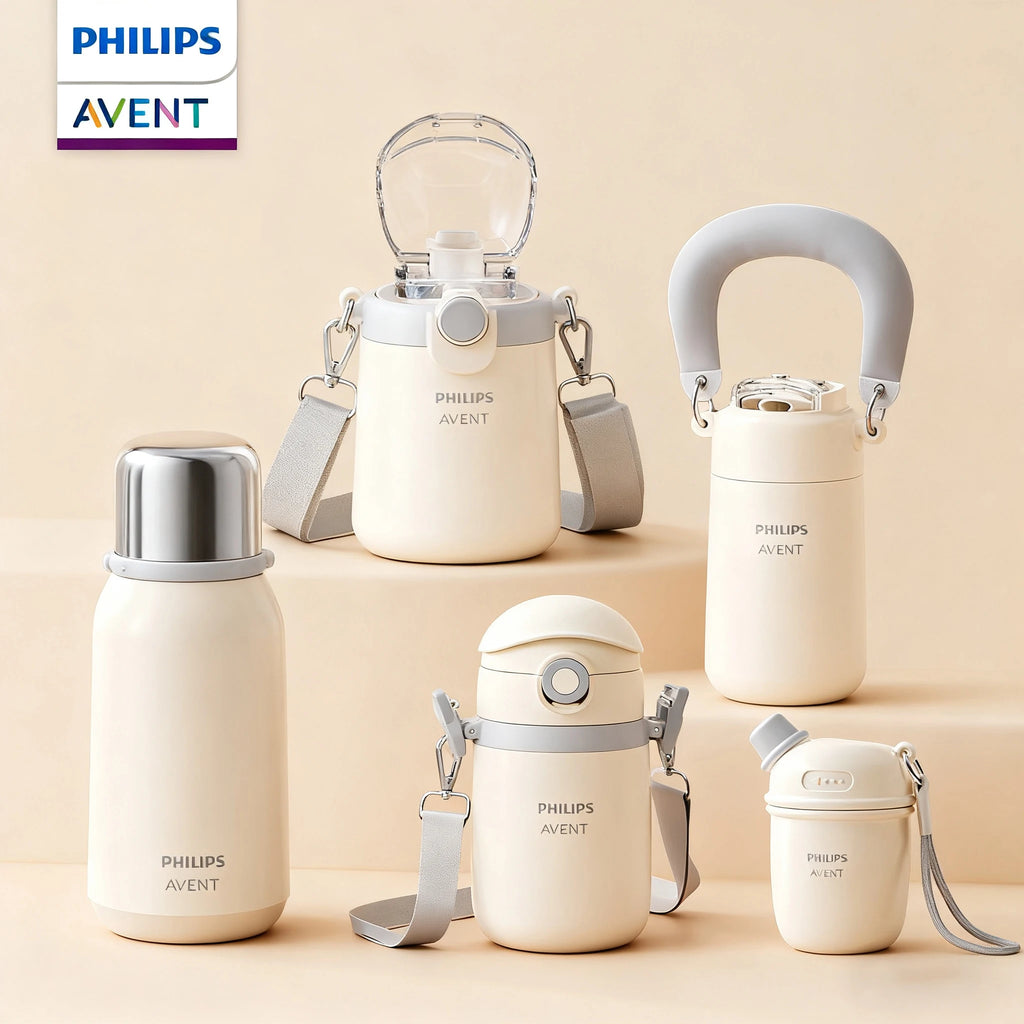 Philips AVENT Kids' Insulated Carrier Bottle 6-layer Vacuum Insulated Water Bottle Multiple Options Available