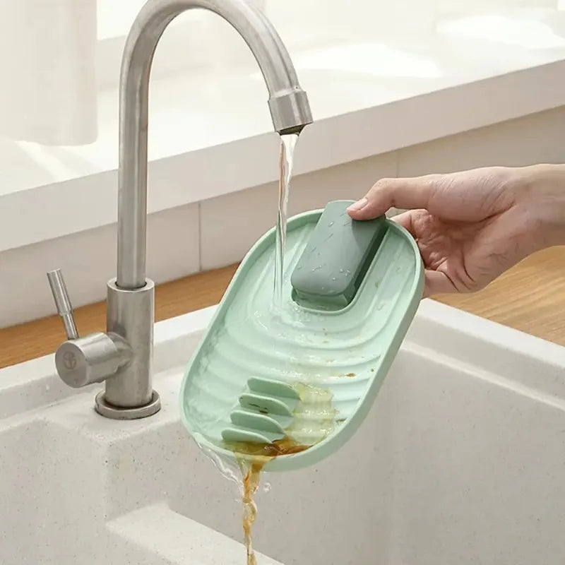 New Polychrome Storage Rack Multifunctional Practical Soup Spoon Pad Non-slip Pot Lid Rack