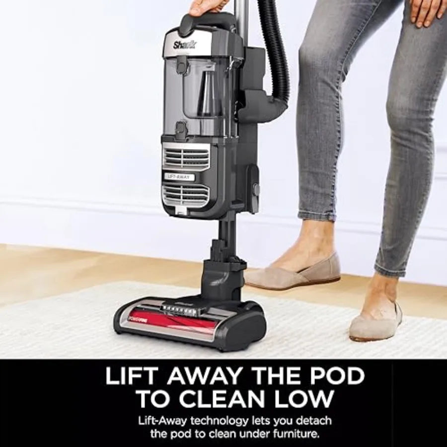 UV730 Navigator Lift-Away Upright Vacuum PowerFins HairPro Self-Cleaning Brushroll HEPA Filter with Anti-Allergen Technology LE