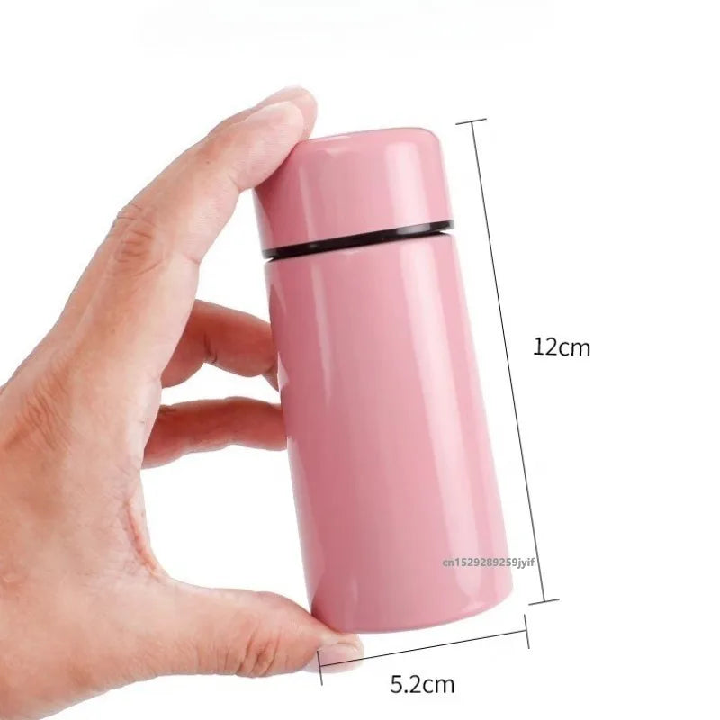 304 Stainless Steel Insulated Cup 160ml Mini Pocket Cup Portable Travel Cup For Outdoor Camping Hiking Vacuum Thermal Bottle