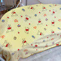 Lovely Pooh Bear Blanket Comfortable Cartoon Cartoon Pattern Printing Flannel Blanket Office Nap Blanket Bedroom Bedspread Girl