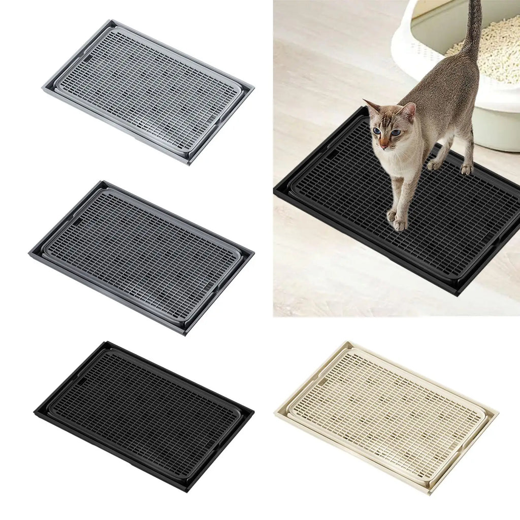 Cat Litter Mat Litter Boxes Mat Cat Supplies Accessories Non Slip Easy Clean