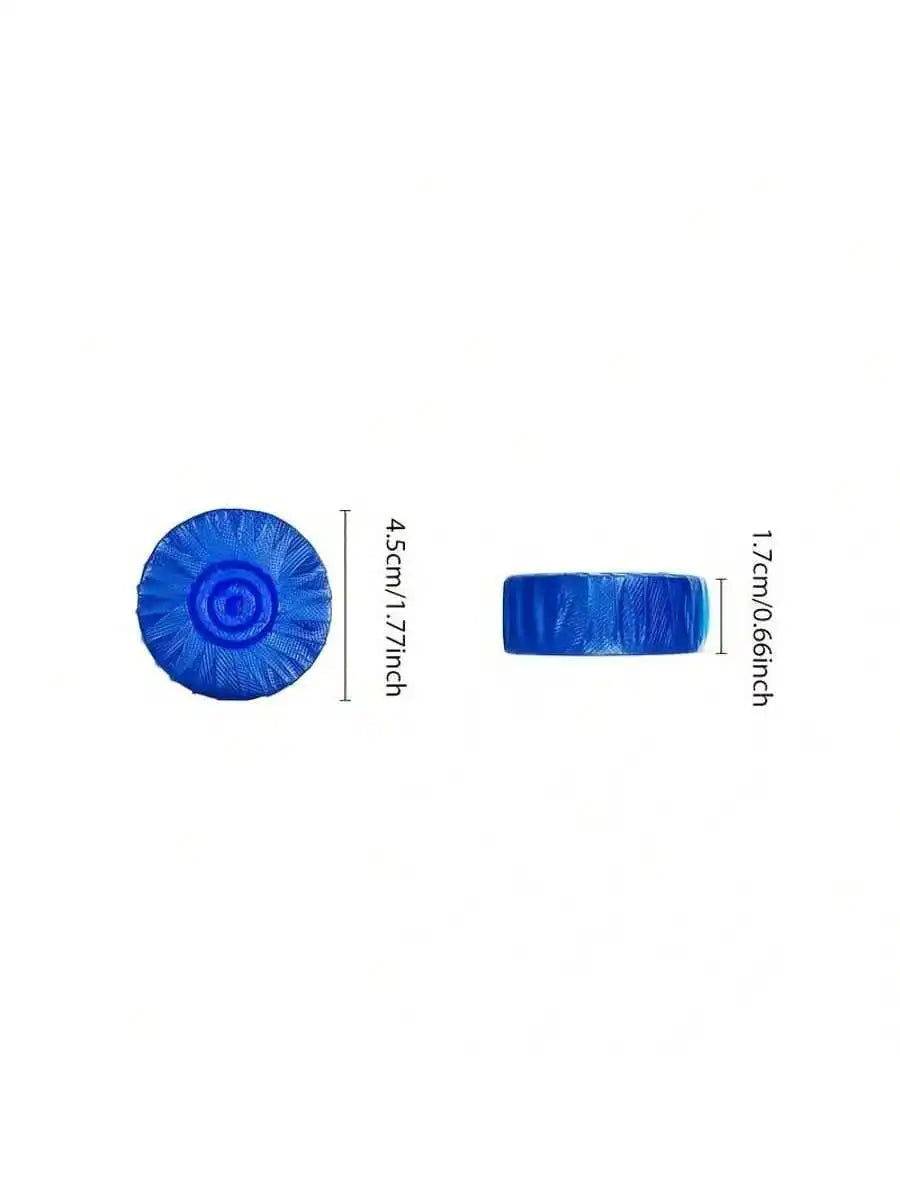 12pcs Toilet Cleaner Blocks - Low Odor Fresh Home Hygiene Strong Stain Removal - Effective Toilet Cleaning