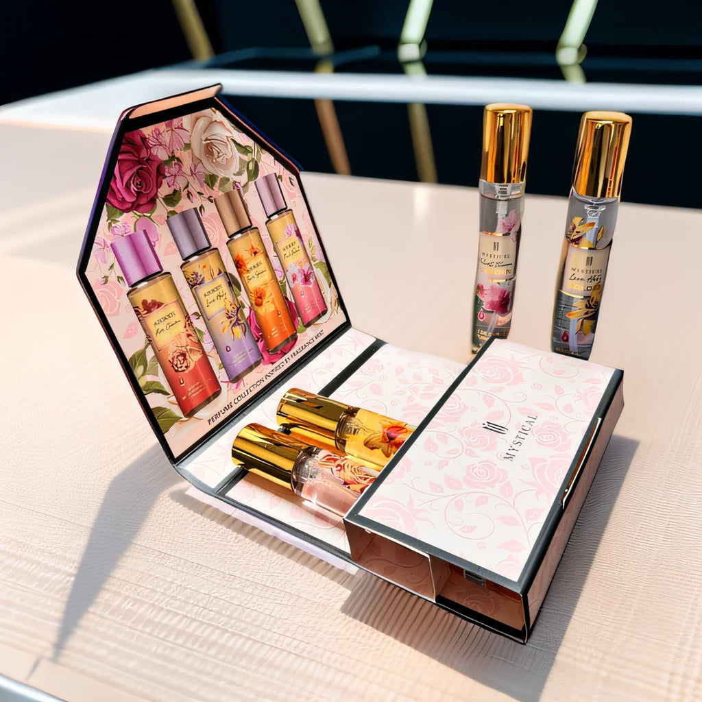 MYSTICAL Women's perfume gift box, floral fragrance fresh, unisex, travel, Mother's Day, Valentine's Day, birthday gift