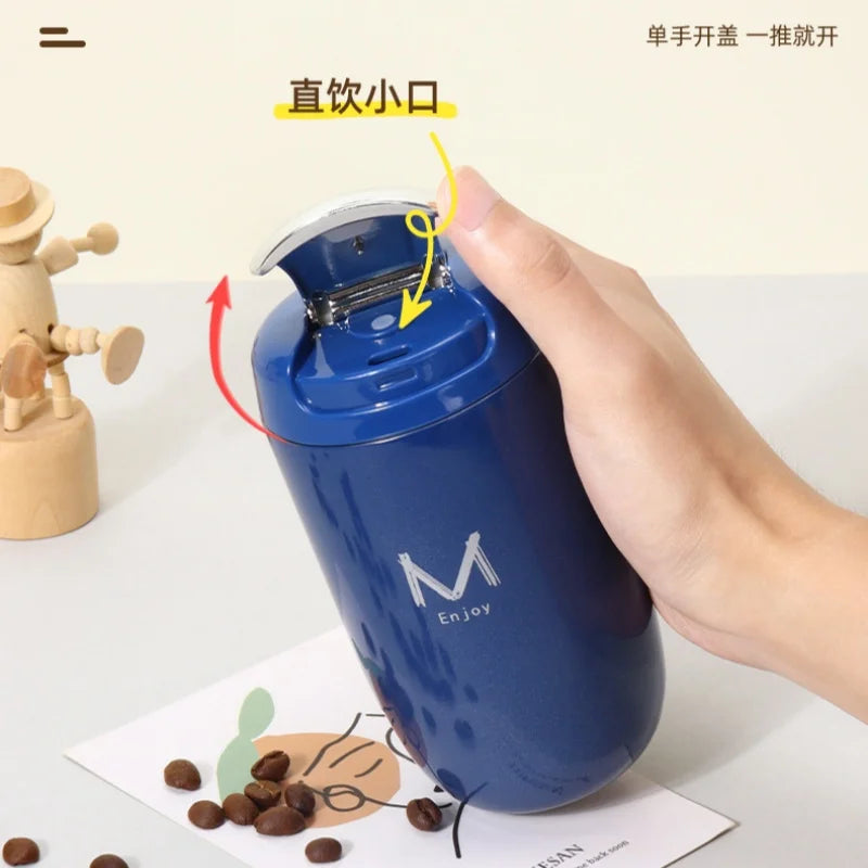 New 316 stainless steel insulated cup - stylish and cute coffee cup - small capacity portable cup - tea - gift - outdoor travel