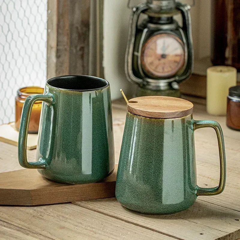 24OZ/700ml Large Ceramic Coffee Mugs with Handle, Extra Big Jumbo Tea Water Cup For Office and Home, Gift and Present