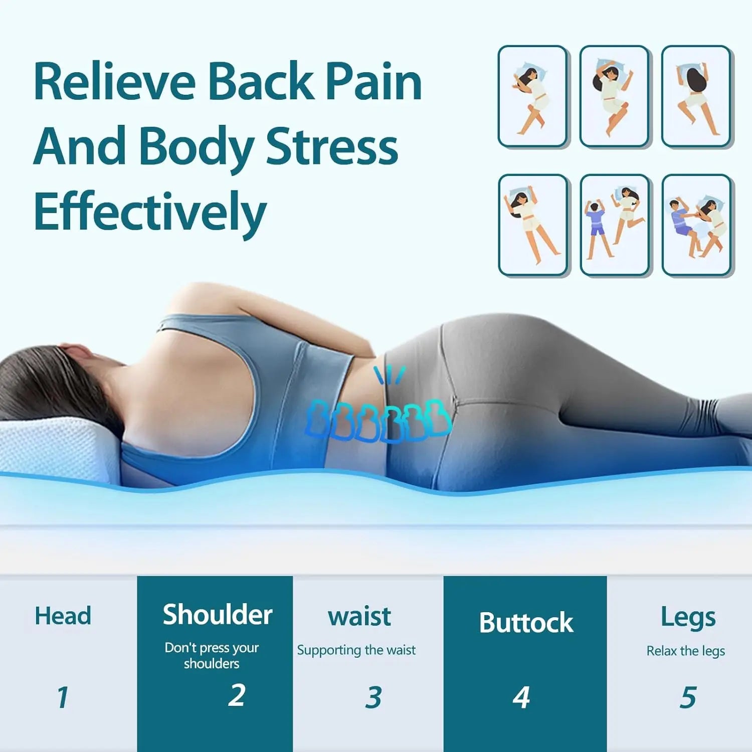 Extra Thick Cooling Mattress Topper for Queen Bed - Soft Pillow Top with Deep Pocket for Back Pain Relief