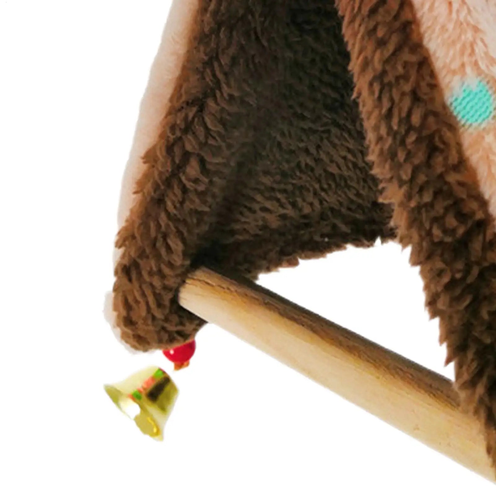 Triangular bird nest Bird Hammock for Cage Warm Comfortable Perch House Parakeet swing with perch for Bird cage accessories