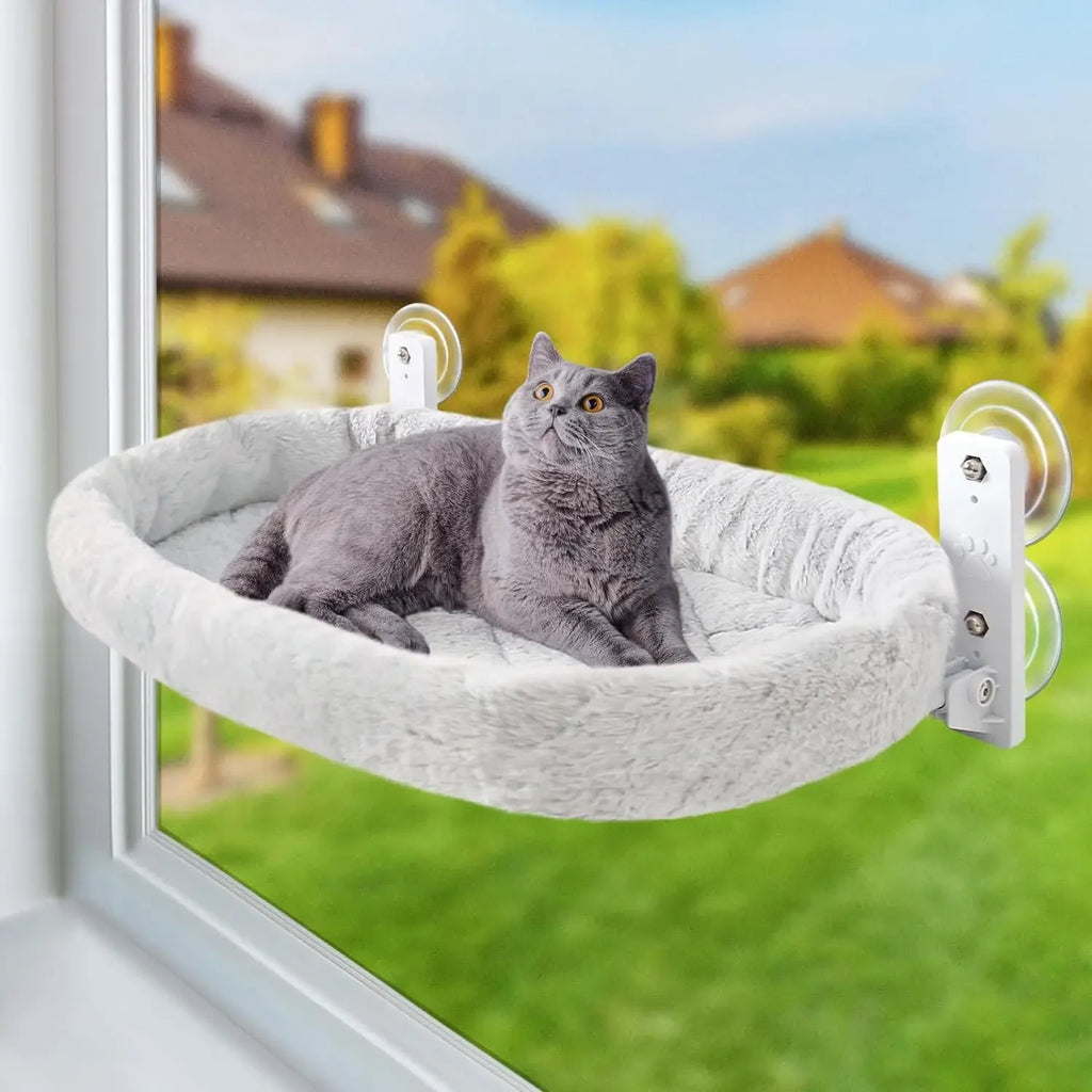 Cat Hammock Window Habitat Cat Sunbathing Glass Hanging Suction Cup Balcony Pet Nest Foldable Pet Bed Cat Supplies Accessories