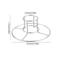 Non-Stick Chicken Roaster Rack Food Grade Stainless Steel Vertical Chicken Holder for Barbecue Cooking Kitchen Accessory