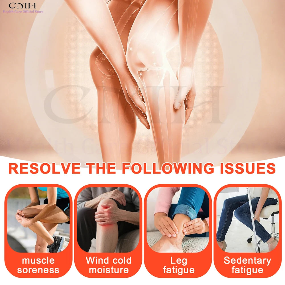 CMH Half Leg Massager with Heat - Air Compression for Foot, Calf & Thigh Muscle Relaxation, Pain Relief, Swelling, Edema & RLS