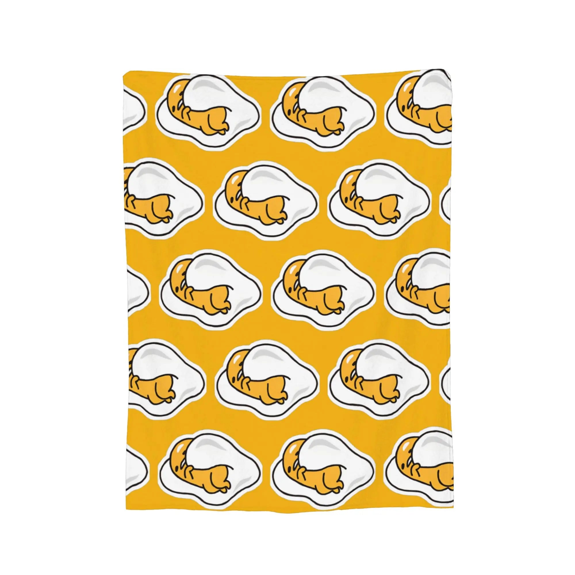 Gudetama  Cartoon Lazy Egg  Blanket Fleece All Season  Breathable Lightweight Throw Blankets for Sofa Office Quilt