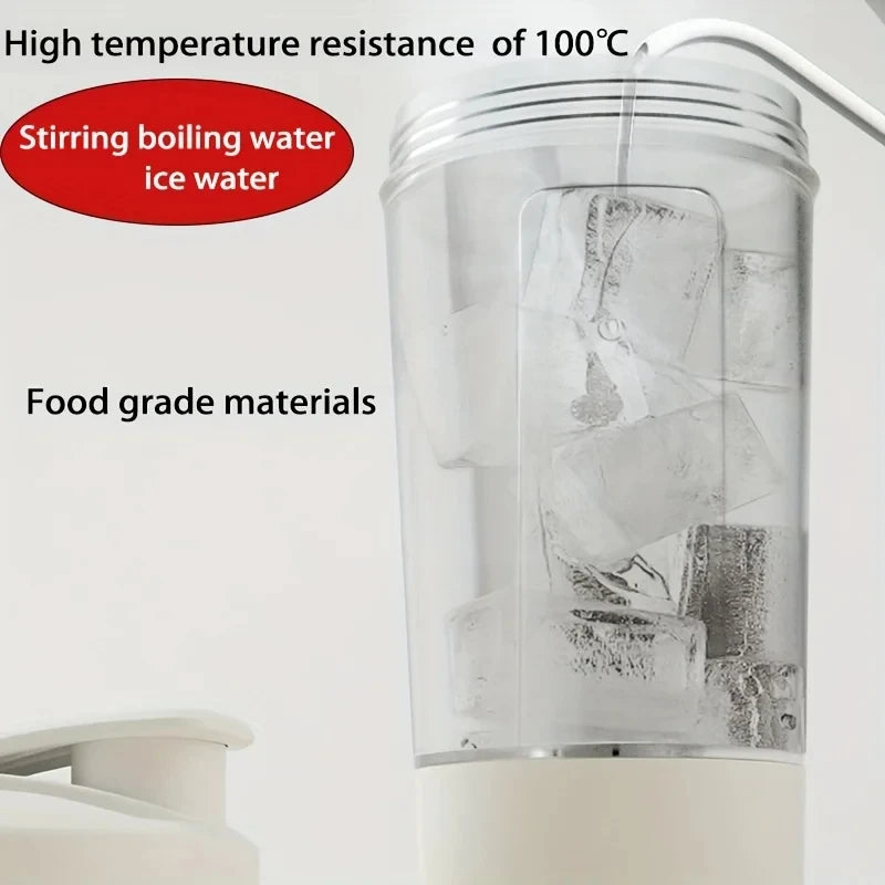 HOMEFISH 1 Piece/13.53 Oz Portable Charging Electric Stirring Cup Automatic Self Mixing Cup-Sports Cup with Electric Stirring