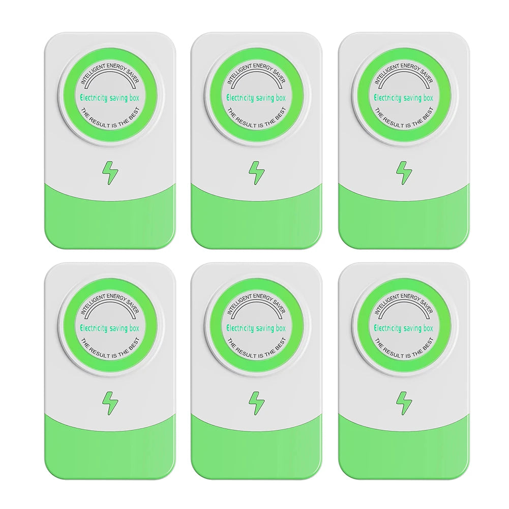 8-1pcs Power Save Electricity Energy Saver 90V-250V US/EU/UK Plug Stable Voltage Saver Smart Saving Box Safe Plug Household