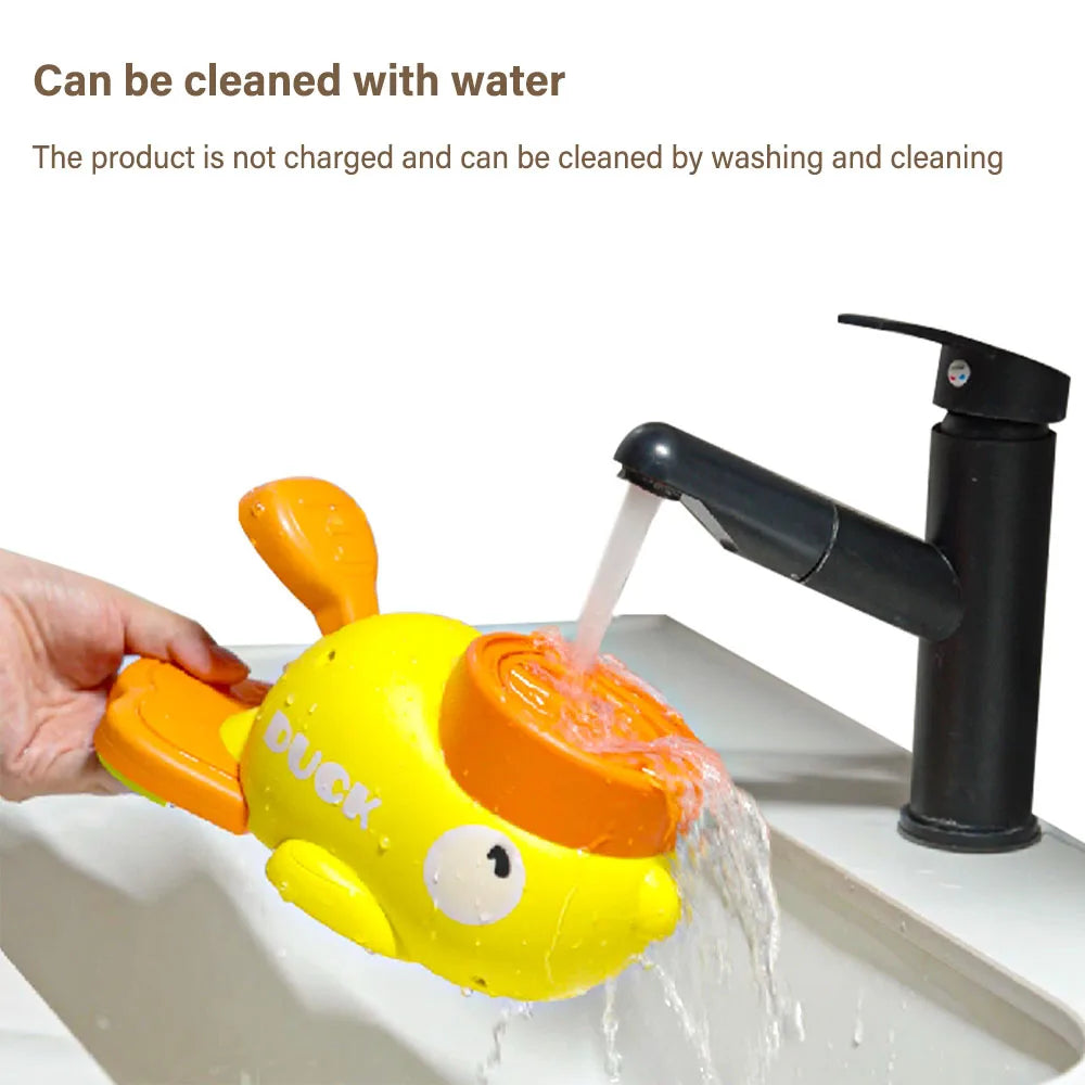 Intelligent Dog Automatic Feeder Cat Dog Puzzle Feeder Interactive Pet Food Treat Dispenser Cartoon Duck Design Anti-slip Pet