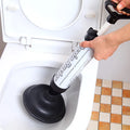 Drain Plunger with 2 Type Suction Cups Toilet Air Plunger Toilet Plunger Tool Pump Toilet Plunger for Toilet Bathtub Sink