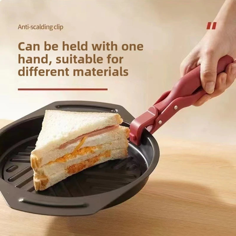 Anti-scald Clip Silicone Kitchen Anti Scald Plate Bowl Dish Pot Holder Anti-hot Clip Lifter Kitchen Accessories  kitchen tools