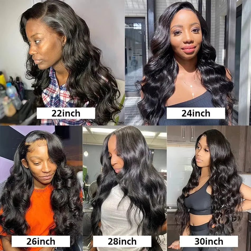 16A Loose Body Wave Bundles 100% Quality Human Hair Brazilian Virgin Weave Hair Natural Black 3 4Pcs Raw Hair Bundles Extensions