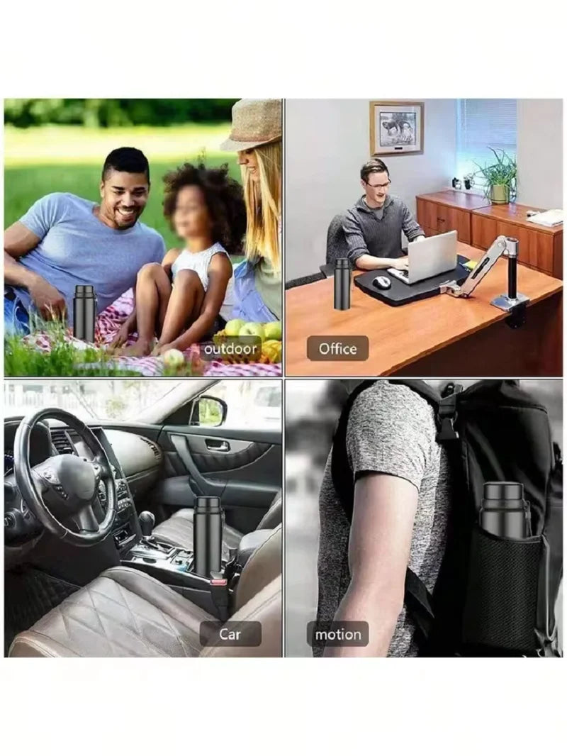 1L Thermal Water Bottle Keep Cold and Hot Thermos for Water Tea Coffee Vacuum Flasks Car Stainless Steel Insulated Bottle
