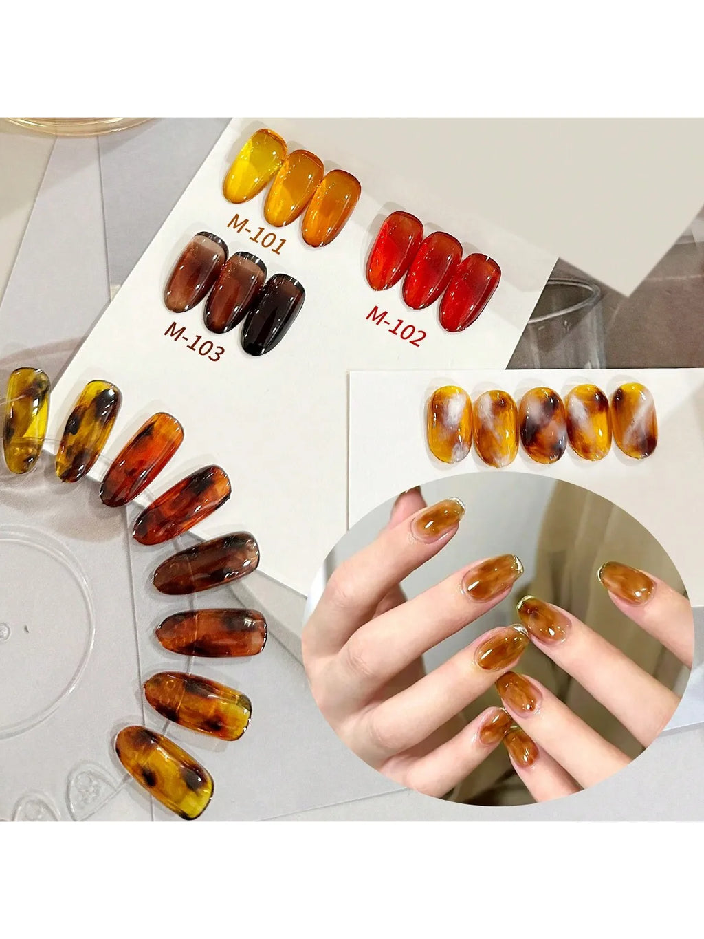 XEIJAYI 3Pcs 15ML Amber New Popularwine Nail Gel Semi Permanent Nail Art Soaking UV LED Nail Salon DIY Nail Salon Gel