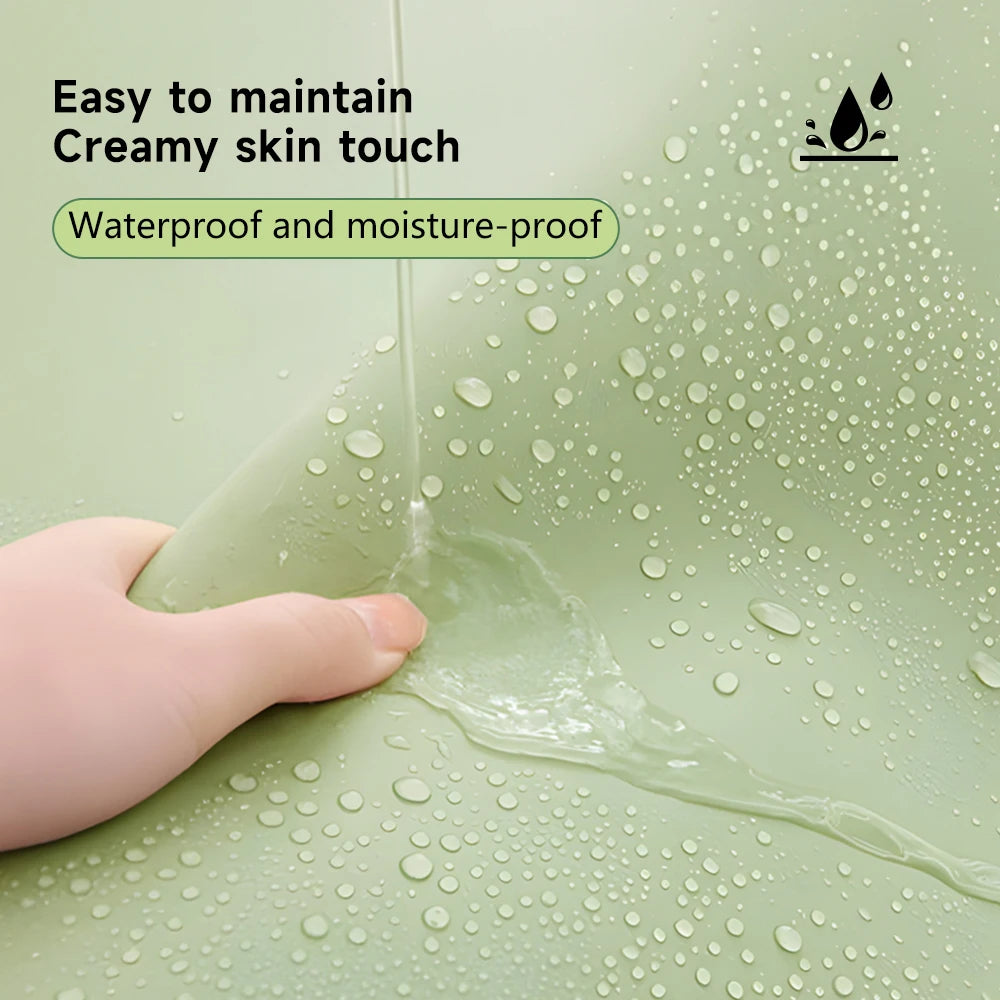 Large Soft Kitchen Oil-proofing Table Mat Kitchen Counter Heat Resistant Waterproof Table Mat Children Desk Mat