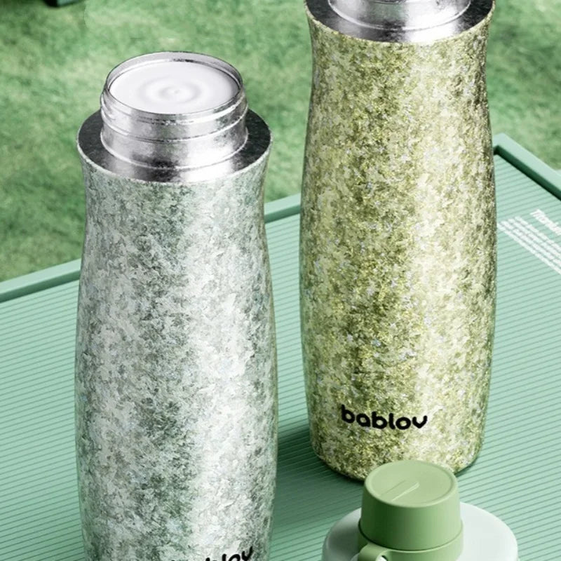 [homeee] Pure Titanium Insulated Flask - Ultralight 420ml