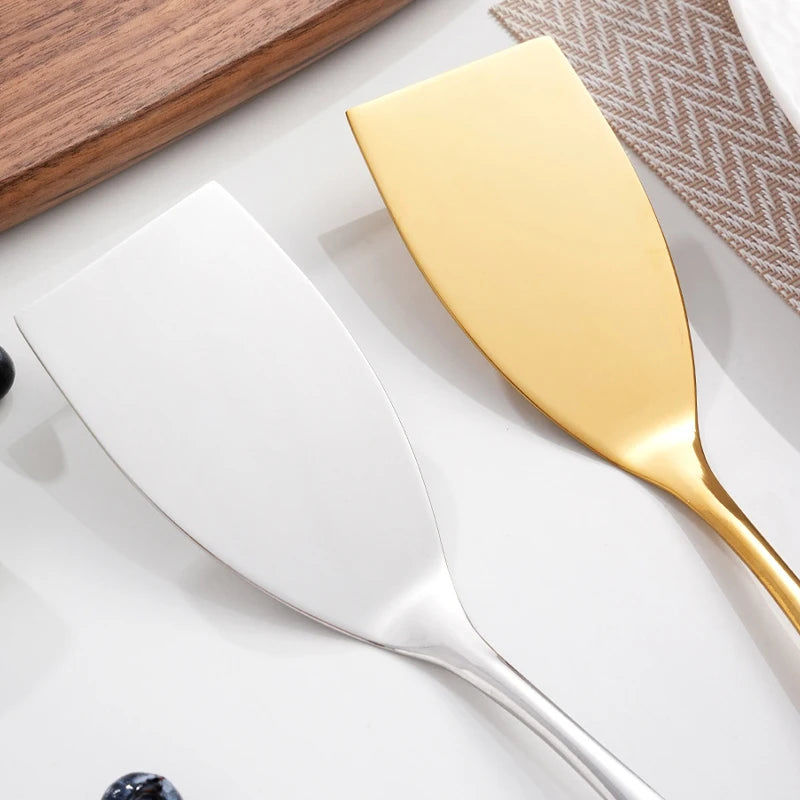 304 Stainless Steel Cooking Spatula Turner Steak Pancake Frying Shovel Multifunction Pizza Pastry BBQ Tools Kitchen Accessories