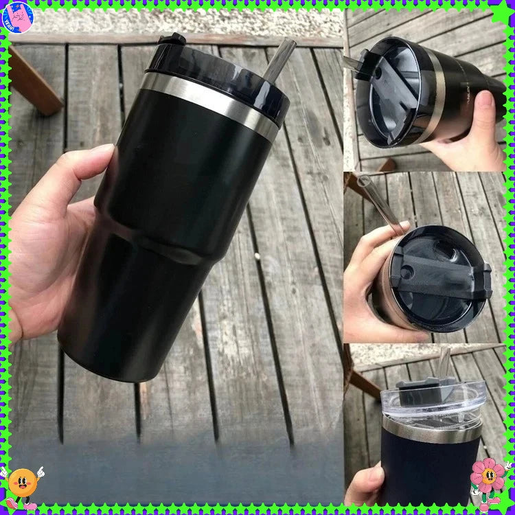 Best Seller  Stainless 304 Steel Insulated Mug For Large Capacity Practical Mugs, Coffee Mugs, Car Mugs