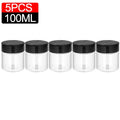 10/1PCS Clear Spices Bottle Salt Pepper Shakers Plastic Barbecue Seasoning Jars Condiment Box Home Kitchen Powder Storage Can