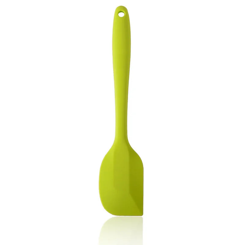 Silicone Spatula Food Grade Heat Resistant Non Stick Baking Tool Cake Mixer Cream Scraper Easy to Clean Utensils