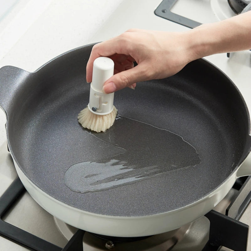 Japan import Barbecue Brush High Temperature Oil Brush Food Grade Silicone Baking Tools Barbecue Oil Bottle Brush Kitchen Brush