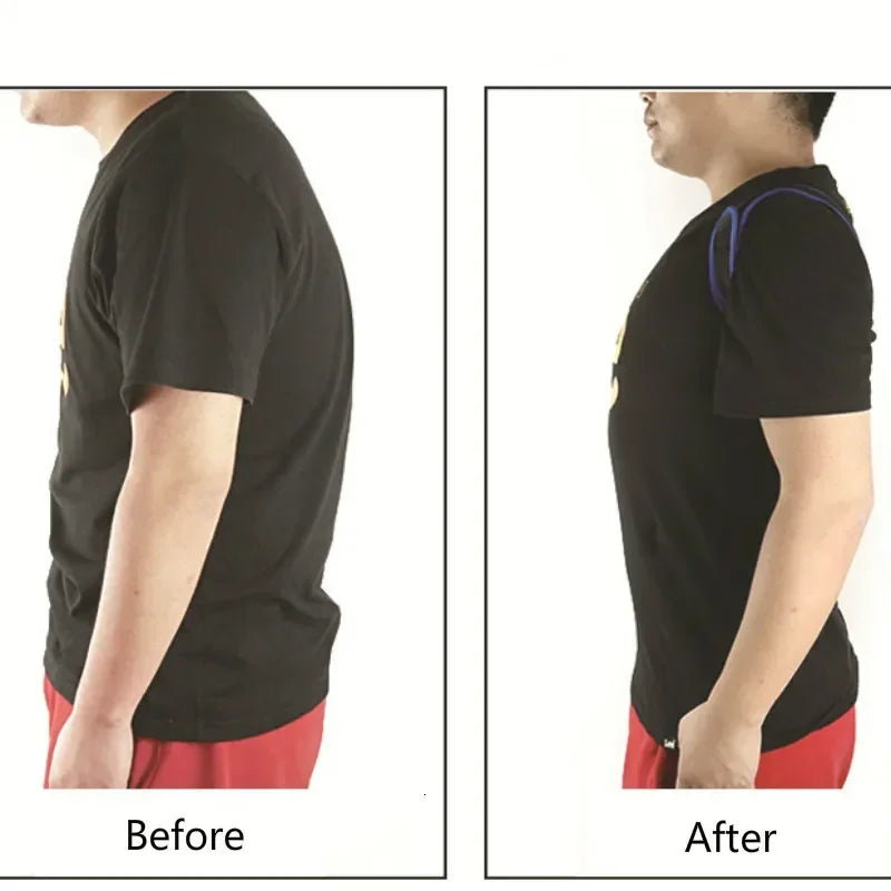Adjustable Back Posture Corrector Neck Back Support Belt Spine Shoulder Brace Support Belts Adult Invisible Hunchback Belts