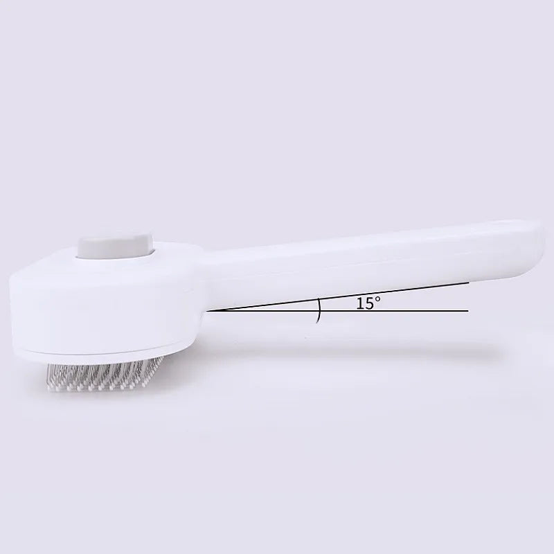 Dog Brush Automatic Pet Hair Remover Self Cleaning Cat Brush One Button Dog Grooming Brushes Massage Cat Comb Pet Accessories