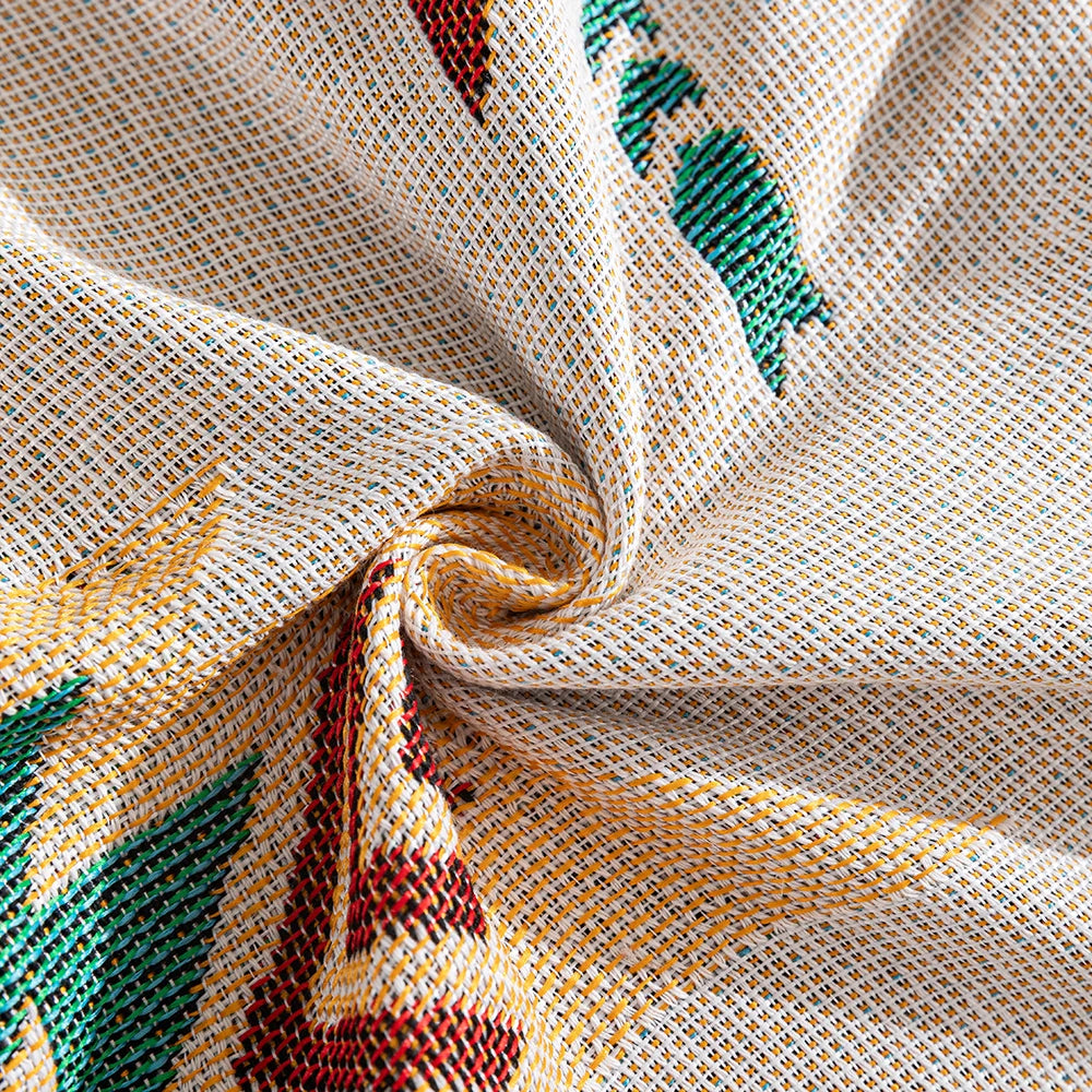 A geometric pattern sofa parabolic cover - reversible soft sofa blanket - Bohemian sofa cover - pet and child decoration oversiz