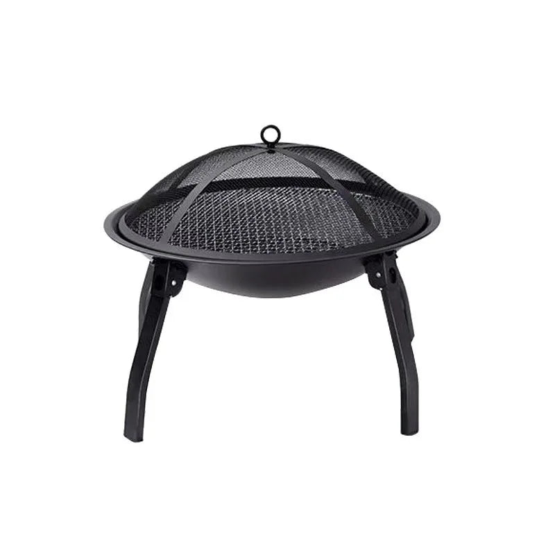 Portable Charcoal BBQ Grill Compact Outdoor Cooking Smokeless Barbecue Grill for Camping Backyard Picnics Family Gatherings