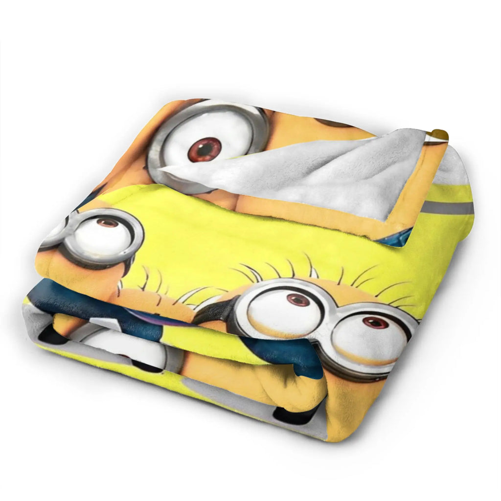 Kevin Dave  Wool Blankets Comedy Cartoon  Awesome Throw Blankets for Home 150*125cm Bedspread
